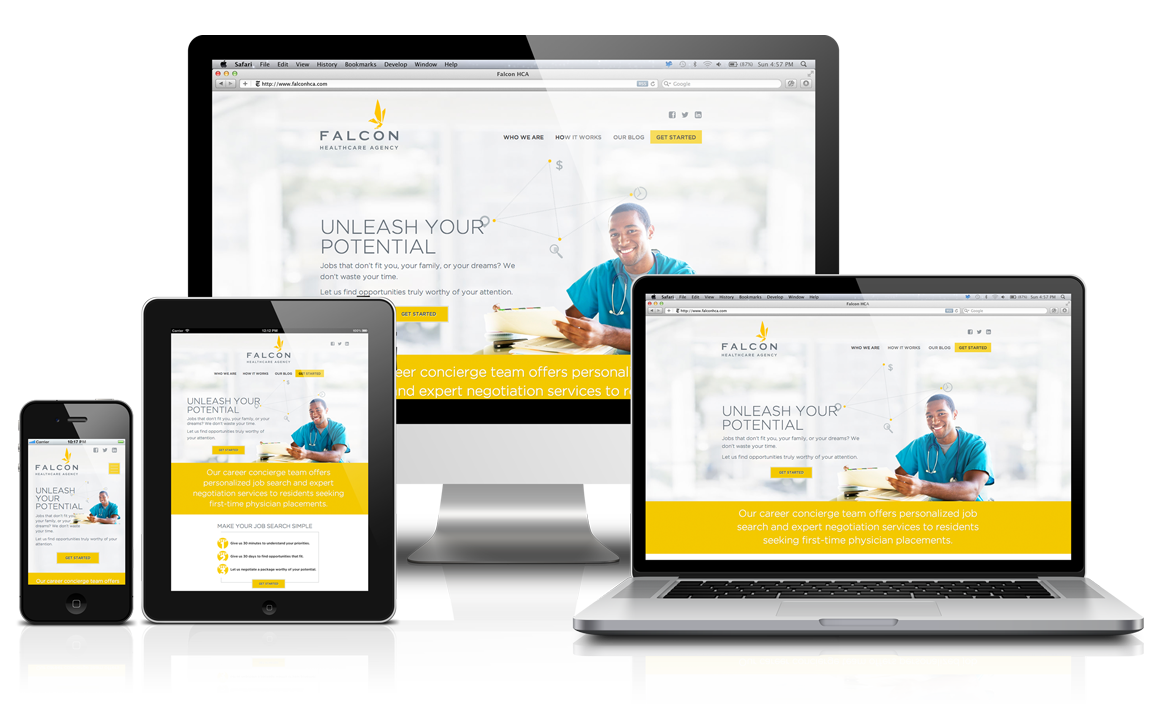 Premium retail and lifestyle e-commerce storefront mockup
